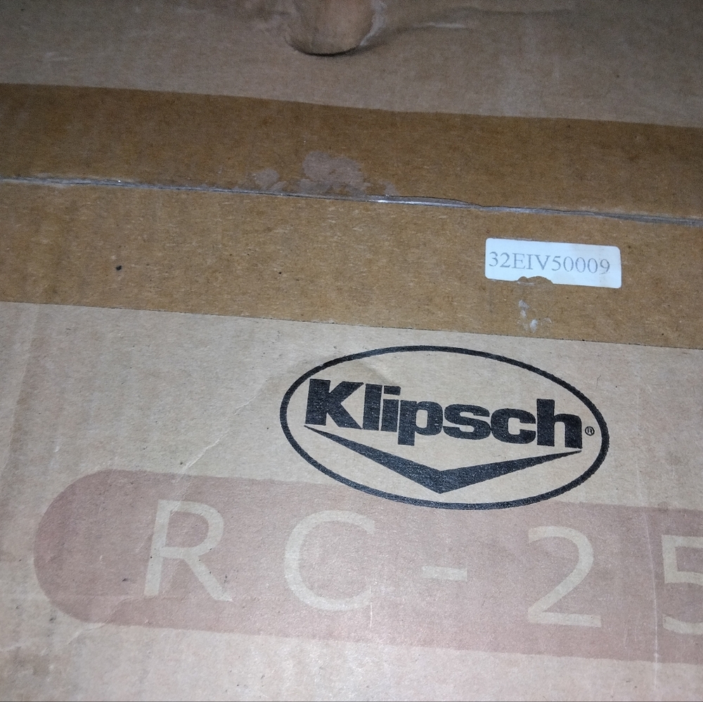 Klipsch Cardboard Box